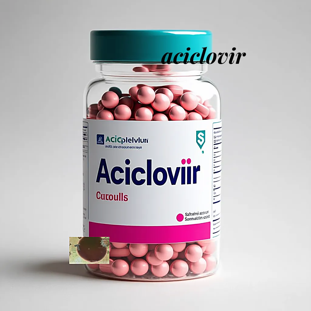 Aciclovir generico y comercial